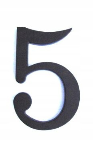 Cyfry Na Dom Budynek Adres Numery Litery Cyfra 5