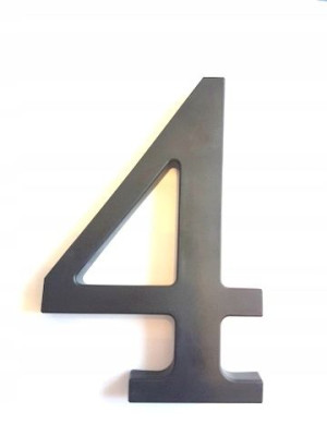 Cyfry Na Dom Budynek Adres Numery Litery Cyfra 4