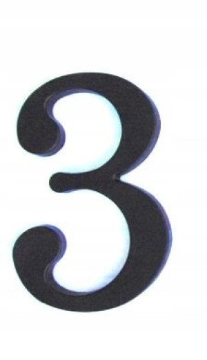 Cyfry Na Dom Budynek Adres Numery Litery Cyfra 3