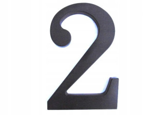 Cyfry Na Dom Budynek Adres Numery Litery Cyfra 2