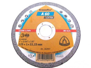 Tarcza Do Cięcia Metalu Klingspor 125 X 1,0