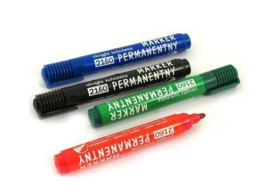 Marker Budowlany Pisak Flamaster Okrągły 12 Sztuk!