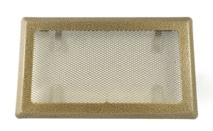 Kratka Wentylacyjna Kominkowa Metalowa 16x30 Cm