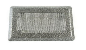 Kratka Wentylacyjna Kominkowa Metalowa 10x20 Cm