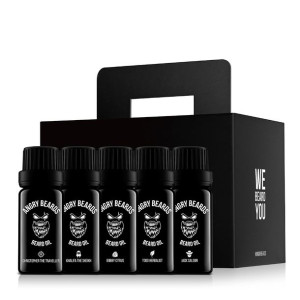 Angry Beards Zestaw Olejków Do Brody 5x10ml