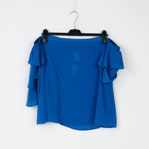 Koszulka Crop Hiszpanka Granatowa New Look R. 44