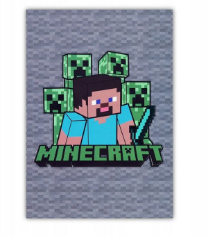 Zeszyt w szerokie linie A5 Minecraft 100 kartek