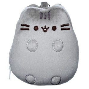 Mała poduszka podróżna z maską na oczy -  Kot Pusheen