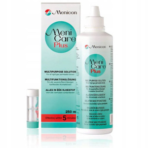 Menicare PLUS 250 ml Płyn do twardych soczewek
