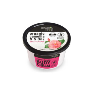 Organic Camellia & 5 Oils Body Cream krem do ciała Japońska Kamelia 250ml