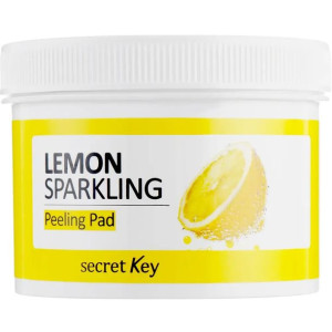 Lemon Sparkling Peeling Pad dwustronne peelingujące płatki kosmetyczne 70sz