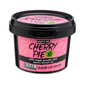Cherry Pie zmiękczający peeling cukrowy do ust z olejem z pestek wiśni 120g