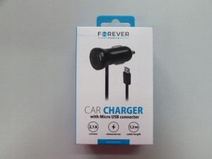 Ładowarka samochodowa Forever Micro USB 2,1A M-01