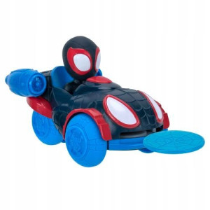 Spidey Miles Morales Pojazd z Wyrzutnią Dysków