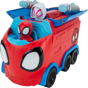 SPIDEY Deluxe Spinning Hauler pojazd 3w1