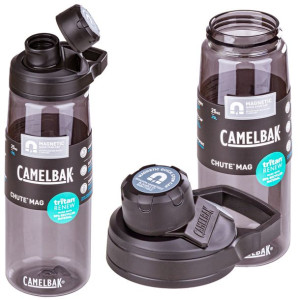 Butelka na wodę 750ml Camelbak Chute Mag 750 Charcoal Szary Bidon sportowy
