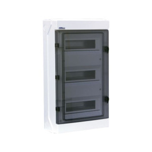Rozdzielnica hermetyczna modułowa (500V AC ,1000V DC) 3x12 natynkowa IP65