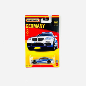 BMW M5 Police - Germany Series Matchbox 1:64