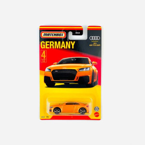 2019 Audi TT RS Coupé - Germany Series Matchbox 1:64