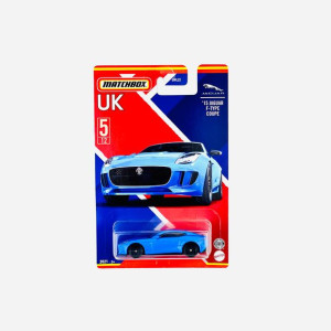 2015 Jaguar F-Type Coupe - UK Series Matchbox 1:64