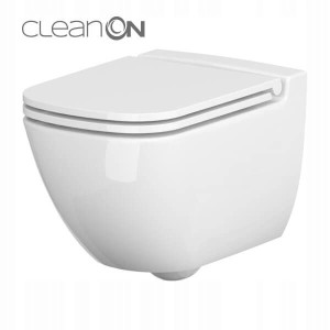 Cersanit Set 741 Caspia Miska WC podwieszana deska