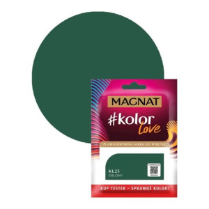 Tester farby Magnat #kolorLove zielony 0,025 l