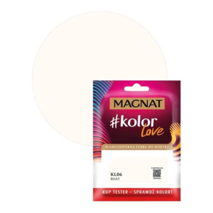 Tester farby Magnat #kolorLove biały 0,025 l