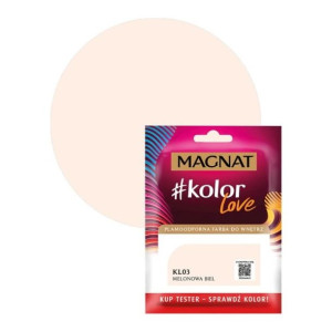 Tester farby Magnat #kolorLove melonowa biel 0,025 l