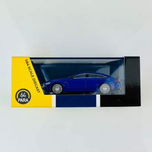 Mercedes AMG GT 63 S Metallic Blue RHD Para 64 1:64