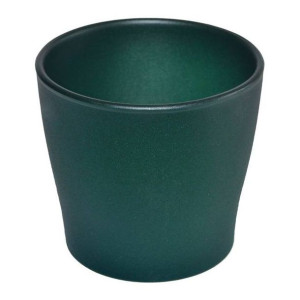 Osłonka doniczki Toskania 24 cm zielona