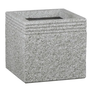 Donica Cube 23 cm szara