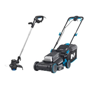 Zestaw MacAllister kosiarka 1300 W + podkaszarka 350 W