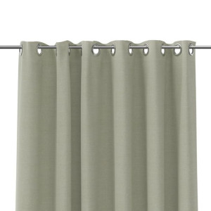 Zasłona GoodHome Linen 140 x 260 cm herbaciana