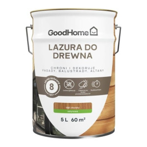 Lazura GoodHome 8 lat dąb złocisty 5 l