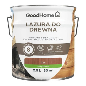 Lazura GoodHome 8 lat teak 2,5 l