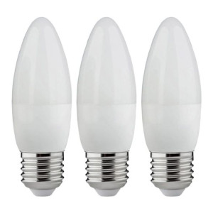 Żarówka LED Diall C35 E27 470 lm 2700 K 3 szt.