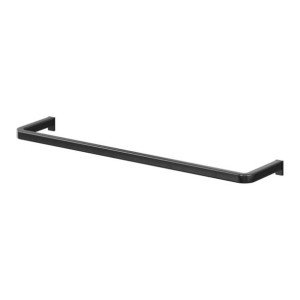 Wieszak na ręczniki GoodHome Elland 40 cm czarny