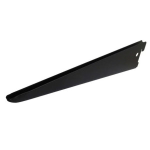 Wspornik podwójny Form Twinny 37 cm czarny mat