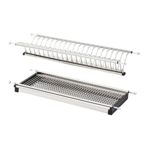 Ociekarka do zabudowy GoodHome Pebre 60 cm stalowa