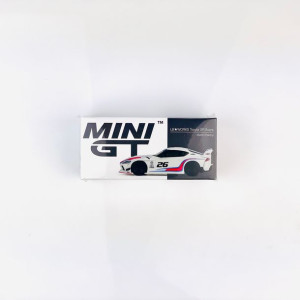 LB WORKS Toyota GR Supra Martini Racing RHD Mini GT 1:64