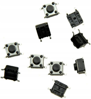 Microswitch Mikrowłącznik Mikrostyk Fix 6x6x5mm 10 Sztuk