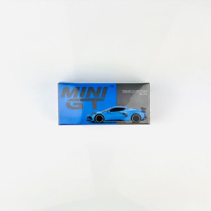 Chevrolet Corvette Stingray Rapid Blue RHD Mini GT 1:64