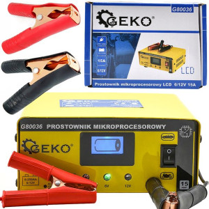 Prostownik Mikroprocesorowy Ładowarka 12/24v 10a