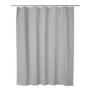 Zasłonka prysznicowa GoodHome Drina 180 x 200 cm antracyt