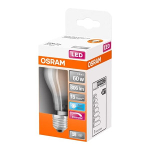Żarówka LED A60 E27 7 W 806 lm mleczna barwa zimna DIM