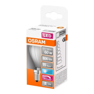 Żarówka LED E14 6,5 W 806 lm mleczna barwa zimna DIM