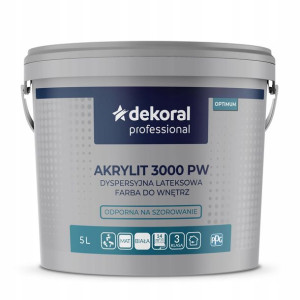 Dekoral Professional - Akrylit 3000 PW Biały 5L