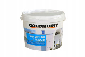 Goldmurit Akrylowa farba elewacyjna biała 5L