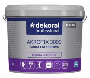 Dekoral Professional - Akrotix 3000 Biały 10L