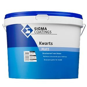 Sigma Kwarts - Farba strukturalna 10L Biała